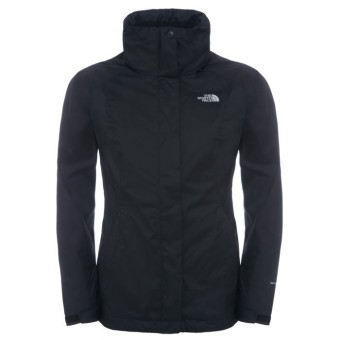 Γυναικείο αδιάβροχο μπουφάν THE NORTH FACE W EVOLVE II TRICLIMATE JACKET BLACK NF00CG56KX7