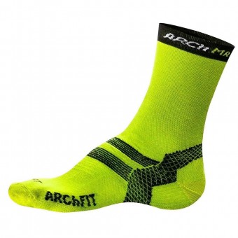 Κάλτσες trailrunning ARCh MAX ARCHFIT TRAIL RUN MEDIUM CUT Yellow