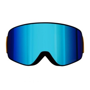 Μάσκα χιονοδρομίας Red Bull Spect Eyewear RUSH-14BL3 L blue red with blue mirror
