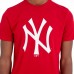 Κοντομάνικο t-shirt NEW ERA TEAM LOGO TEE NEYYAN Red / White