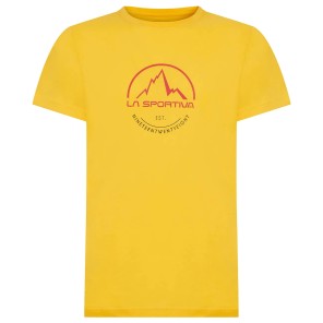 Ανδρικό κοντομάνικο μπλουζάκι από οργανικό βαμβάκι La Sportiva LOGO TEE M 03B100100