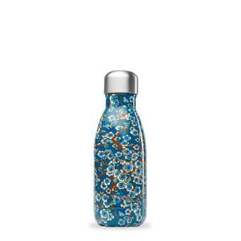 Θερμός υδροδοσίας Qwetch Insulated bottle 260ml Flowers Blue