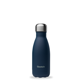Θερμός υδροδοσίας Qwetch Insulated bottle 260ml Granite Midnight Blue